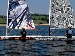 2 Unique Laser Radial XD's (price is for both boats not each)