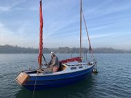 Beautiful Wooden 19ft Drascombe Lugger