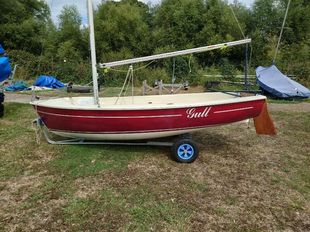 Gull mk 3a, sail number 2595