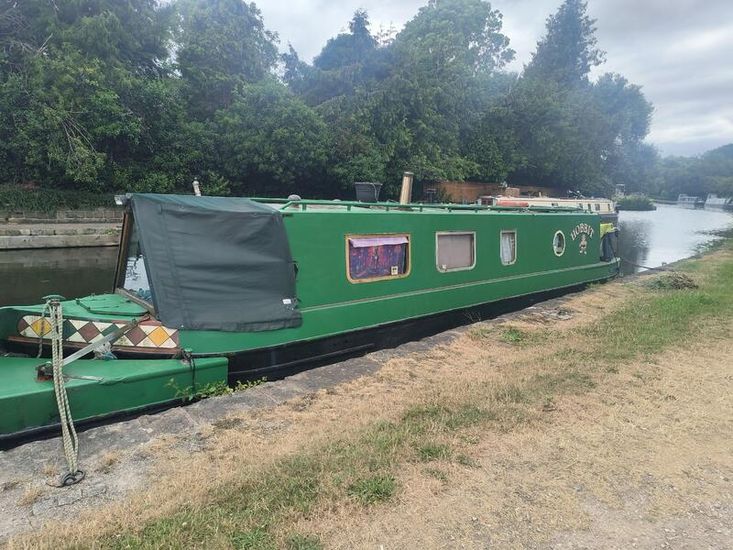 Narrowboat and Butty, 