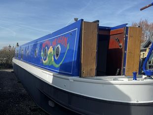 Project &ndash; Near complete 62ft narrowboat,