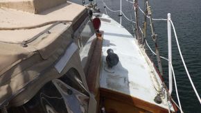 Robert Tucker Wooden Cutter 36' Motor Sailer - Side Deck