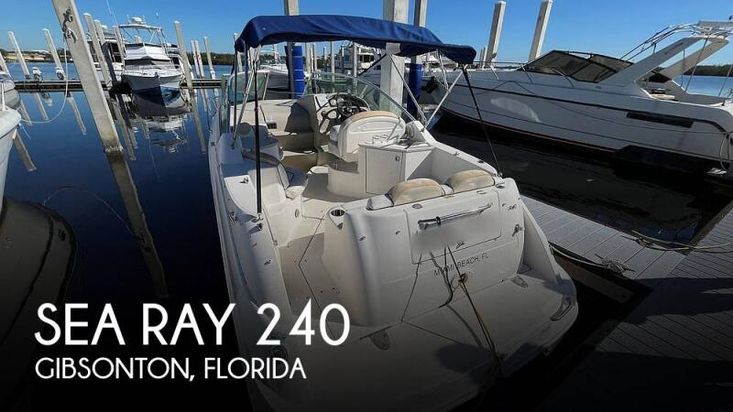 2008 Sea Ray 240 sundancer