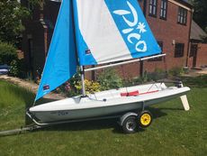 Laser Pico sailing dinghy 11646 - Used a handful of times from new