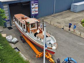 Klassiek Motorjacht 13.80, ex Barkasse