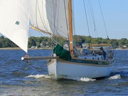 1997 Heard 28 Gaff Cutter