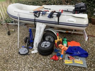 waveline 2.9 mtr RIB (fibreglass hull)