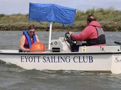 Cathederal hull Dory with 25hp engine