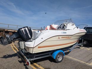 Quick silver 540 speedboat mercury 115hp