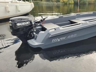 River Boat 460 Big Tiller