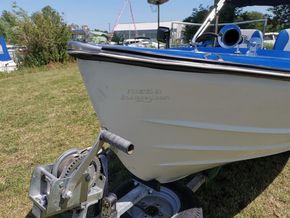 With 300 Series GRP Sport boat - Bow