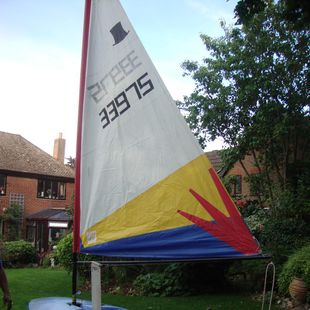 Tippy the topper seeks adventure and trips around the buoys