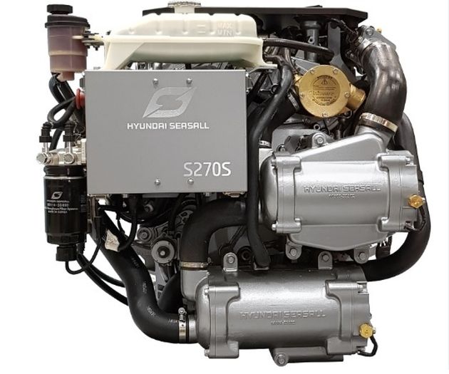 NEW Hyundai Seasall S270J 270hp Waterjet Marine Diesel Engine