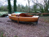 Chesford Marine built sailing boat