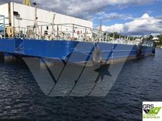 SHALLOW DRAFT WORKBARGE with OIL RECOVERY TANK CAPACITY 30m / 10m Pontoon / Barge for Sale / #1134760