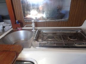 Sink and double meths burner