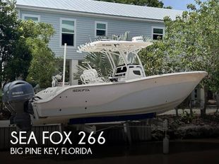 2019 Sea Fox 266 Commander