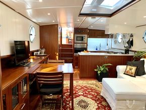 Saloon and galley