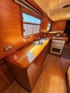 57ft Traditional Stern Narrowboat Built By Johnathan Wiilson