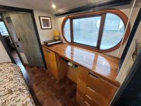 Main bedroom cupboards and desk