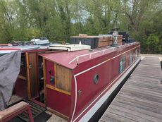 Sukhavati 30' Cruiser Stern at Roydon Marina 