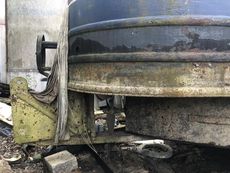 37 Narrowboat hull Project, with new steel sheet