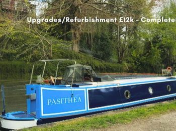 58ft Semi - Trad Narrowboat " PASITHEA "