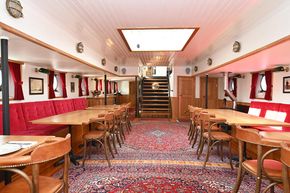 Downstairs dining area