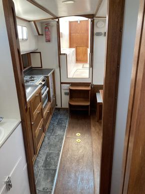 Saloon/galley view