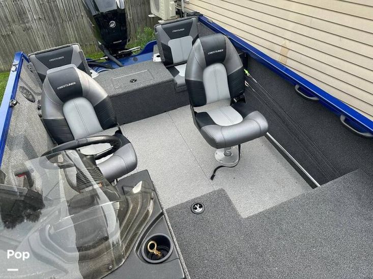 2019 Crestliner 1650 fish hawk sc platinum edition