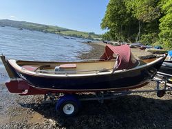 Unique, good looking double ended classic river  estuary boat