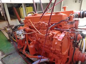 Steel work boat Work Boat  - Engine