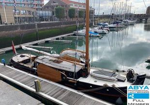 1896 Classic Yacht Dutch Barge -  Tjalk Pavilion Dutch Sailing Barge