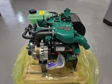 New Old Stock Volvo Penta D1-13F 12hp Bobtail Marine Diesel Engine