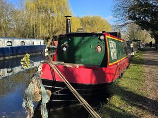 34ft trad Colecraft narrowboat 1986