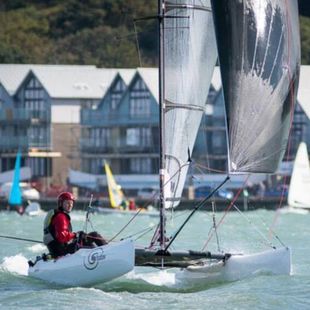 Shadow X GBR084 Catamaran