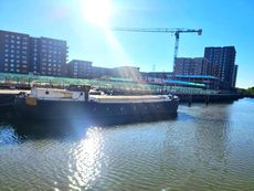 4-bed barge, London secure mooring