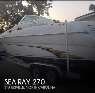 1999 Sea Ray 270 Sundancer