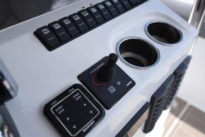 Bow thruster and engine trim controls