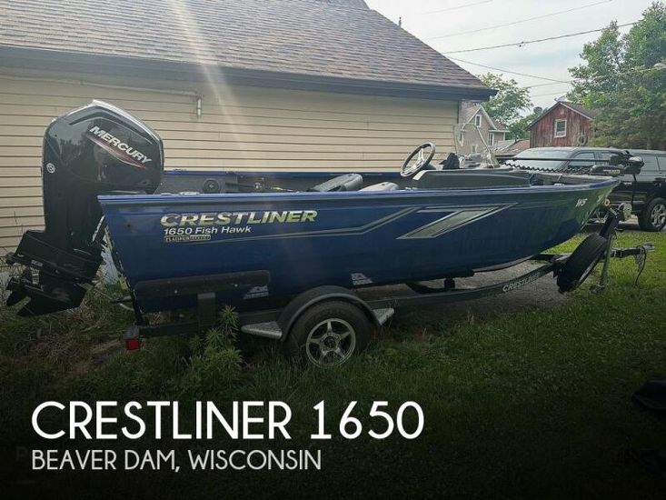 2019 Crestliner 1650 fish hawk sc platinum edition