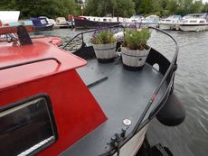 Circa 1930s Dutch Flower Barge