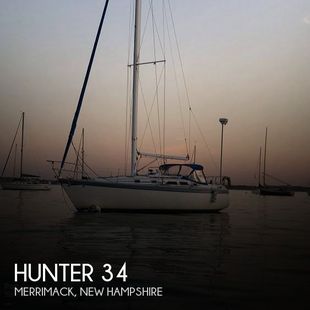 1986 Hunter 34