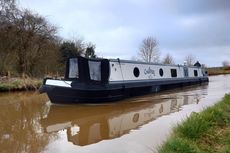 58ft 2021 Cruiser Stern Narrowboat built by Swan Boats with Bow Thrust