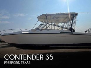 1998 Contender 35 side console
