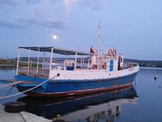 65' 1987 Residential Workboat Houseboat with mooring