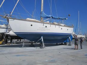 Orlando 49 Canoe Stern - Underwater Profile