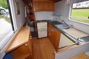 Galley aft