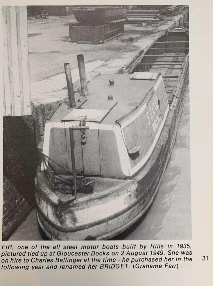 RARE 55ft Sevener tug-style trad narrowboat, 1935 by Charles Hill