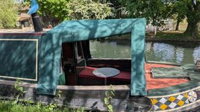 Plenty of space for four - maybe six - for sitting outdoors