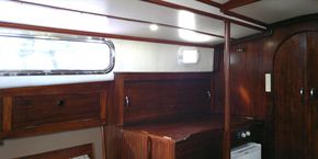 Saloon galley area